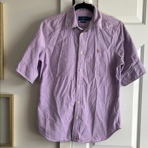 Ralph Lauren Light Purple Button Down Shirt